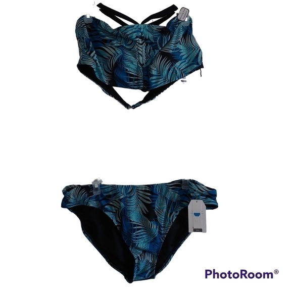 Time and Tru Other - Time & True Floral Bikini Set XL 16/18